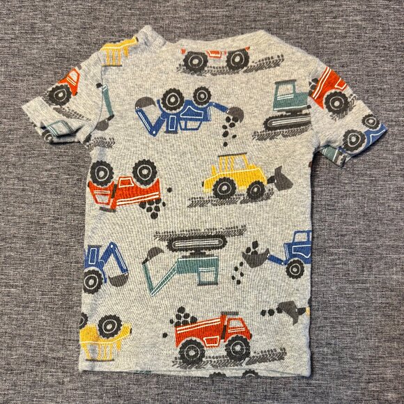 KIDS HEADQUARTERS Top & Pants & Shorts, Matching, Gray/Blue/Multi-color, Size 2T - Picture 4 of 5